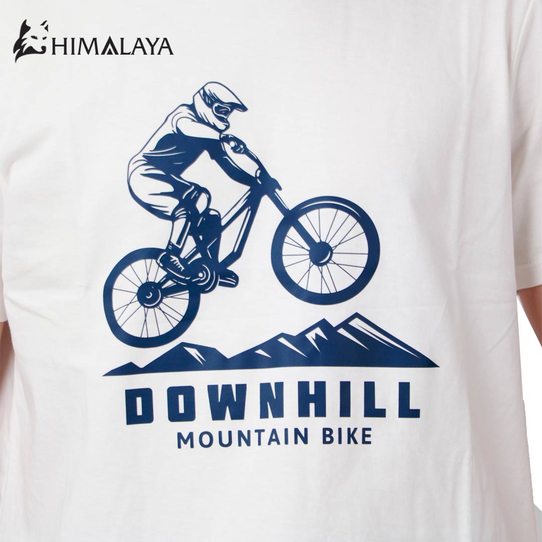 تیشرت طبیعت گردی پنبه هیمالیا HIMALAYA طرح DOWNHILL