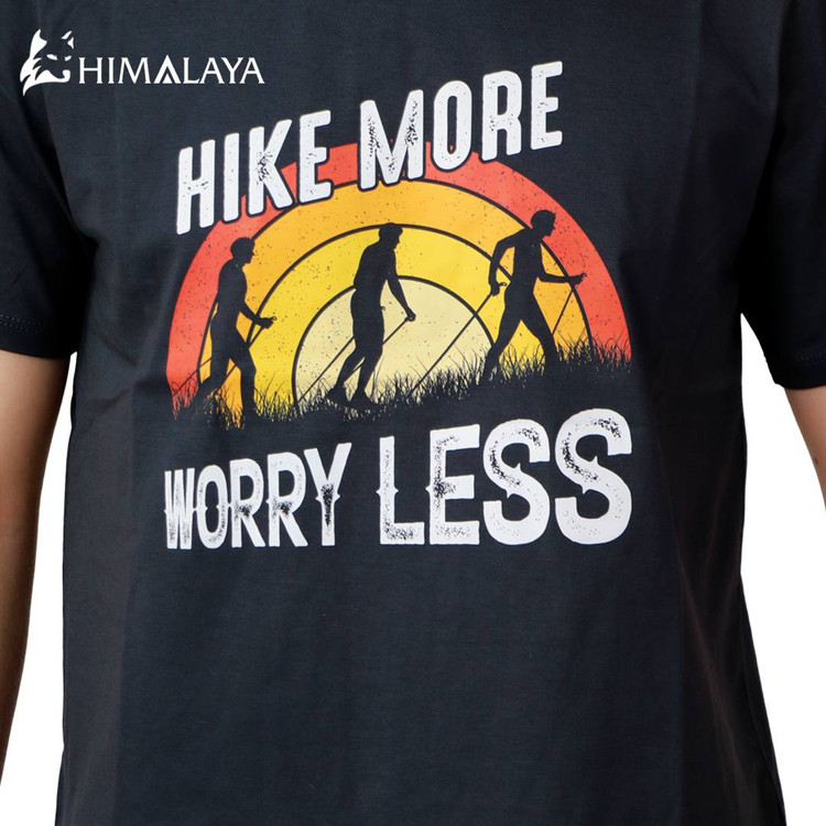 تیشرت طبیعت گردی پنبه هیمالیا HIMALAYA طرح HIKEMORE