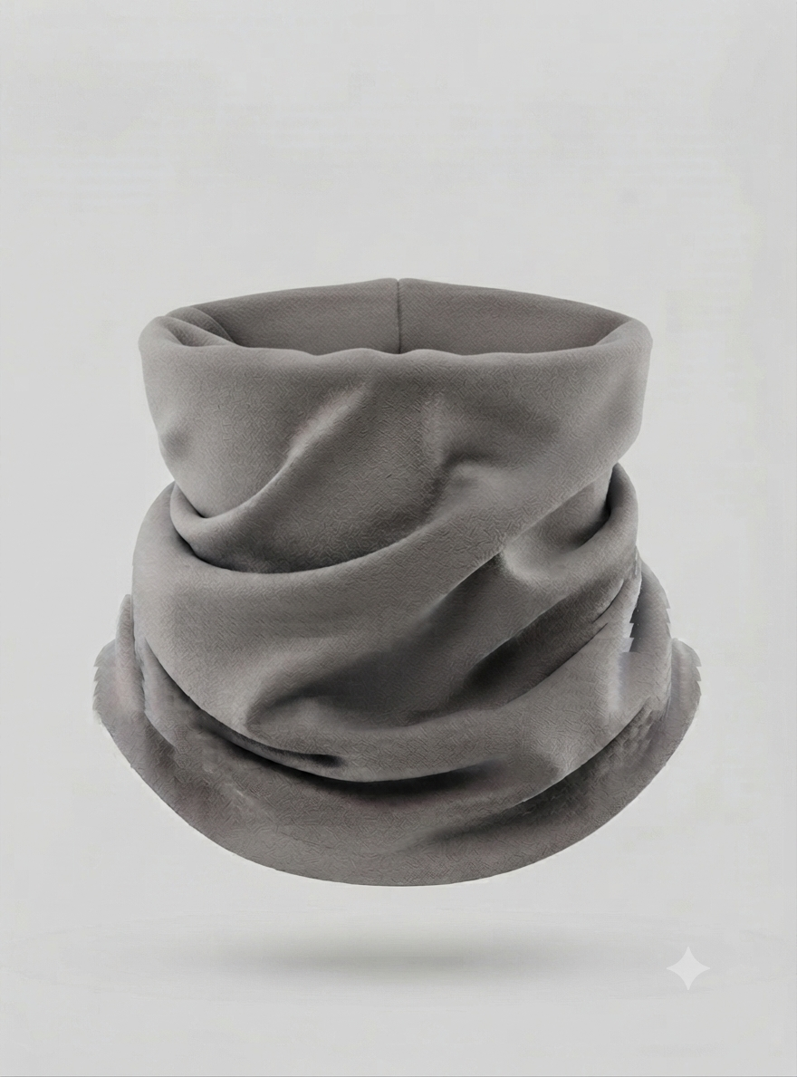 دستمال سروگردن(اسکارف) مخمل ساده کلاه شو