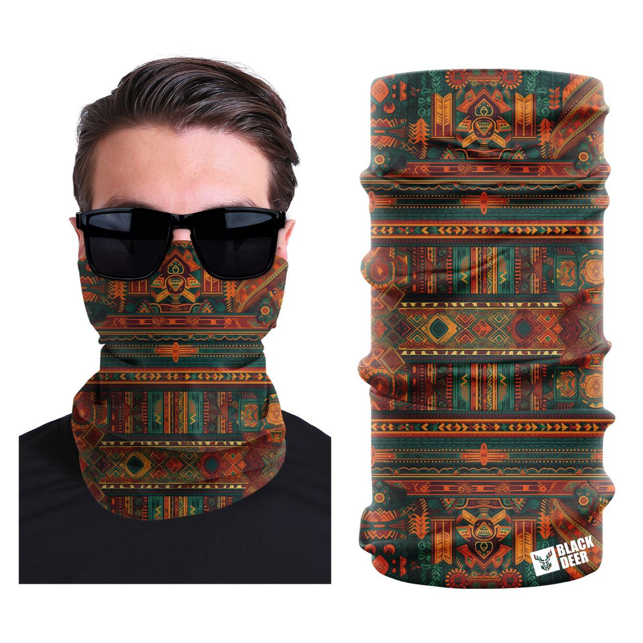 دستمال سر و گردن (اسکارف) تابستانه بلک دیر مدل Milke 13 برند Black Deer